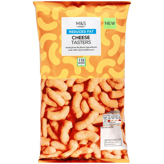 M&S Reduced Fat Cheese Tasters 80g