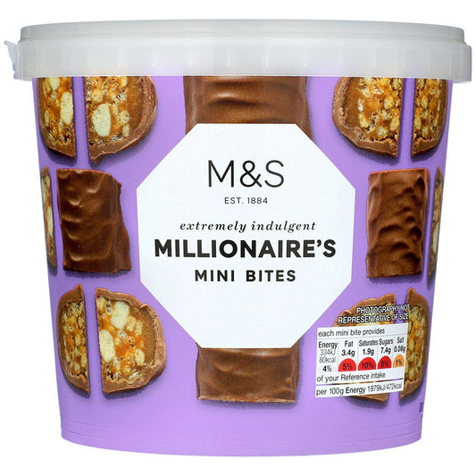 M&S Millionaire Mini Bites 270g