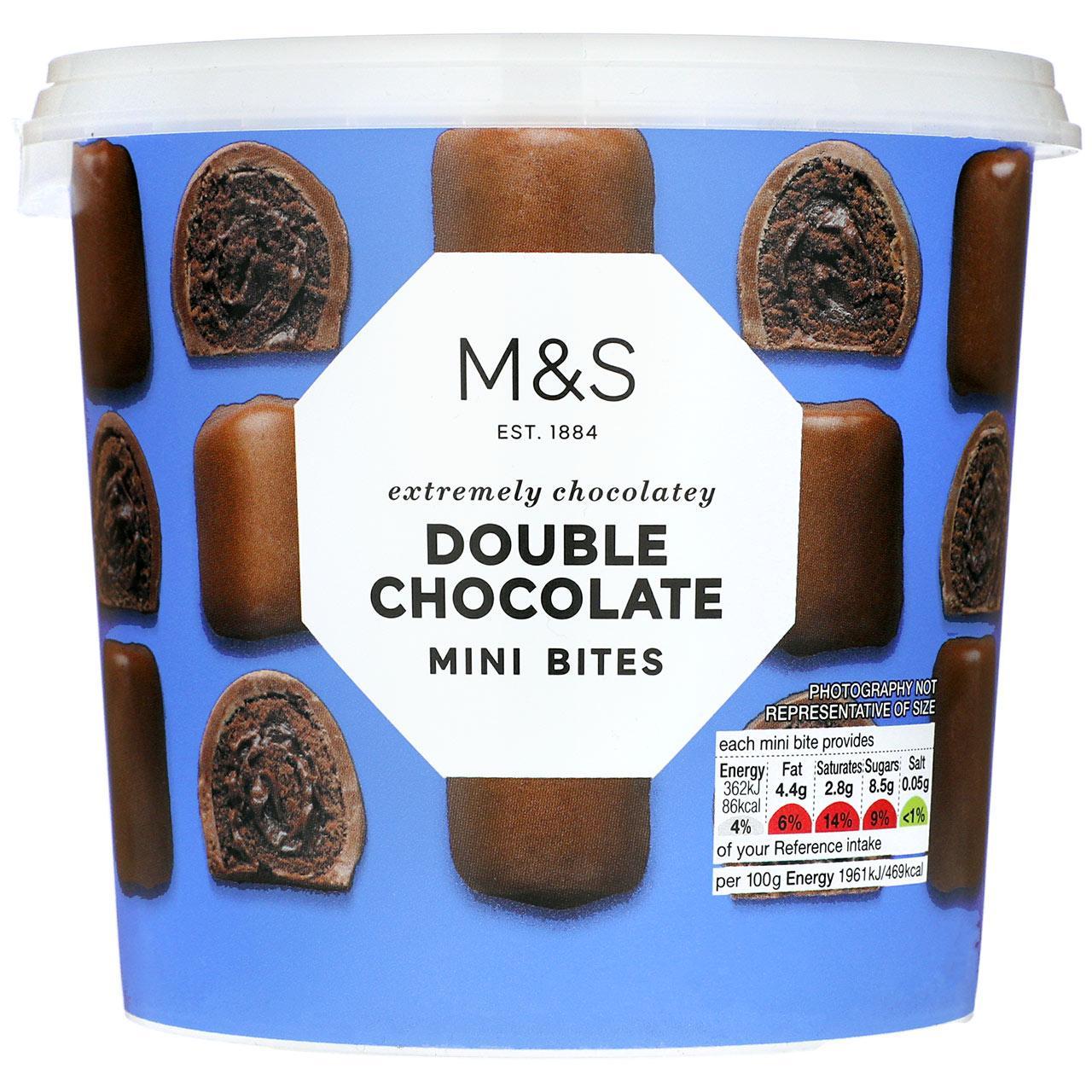 M&S Double Chocolate Mini Bites 295g – The Grocery Basket