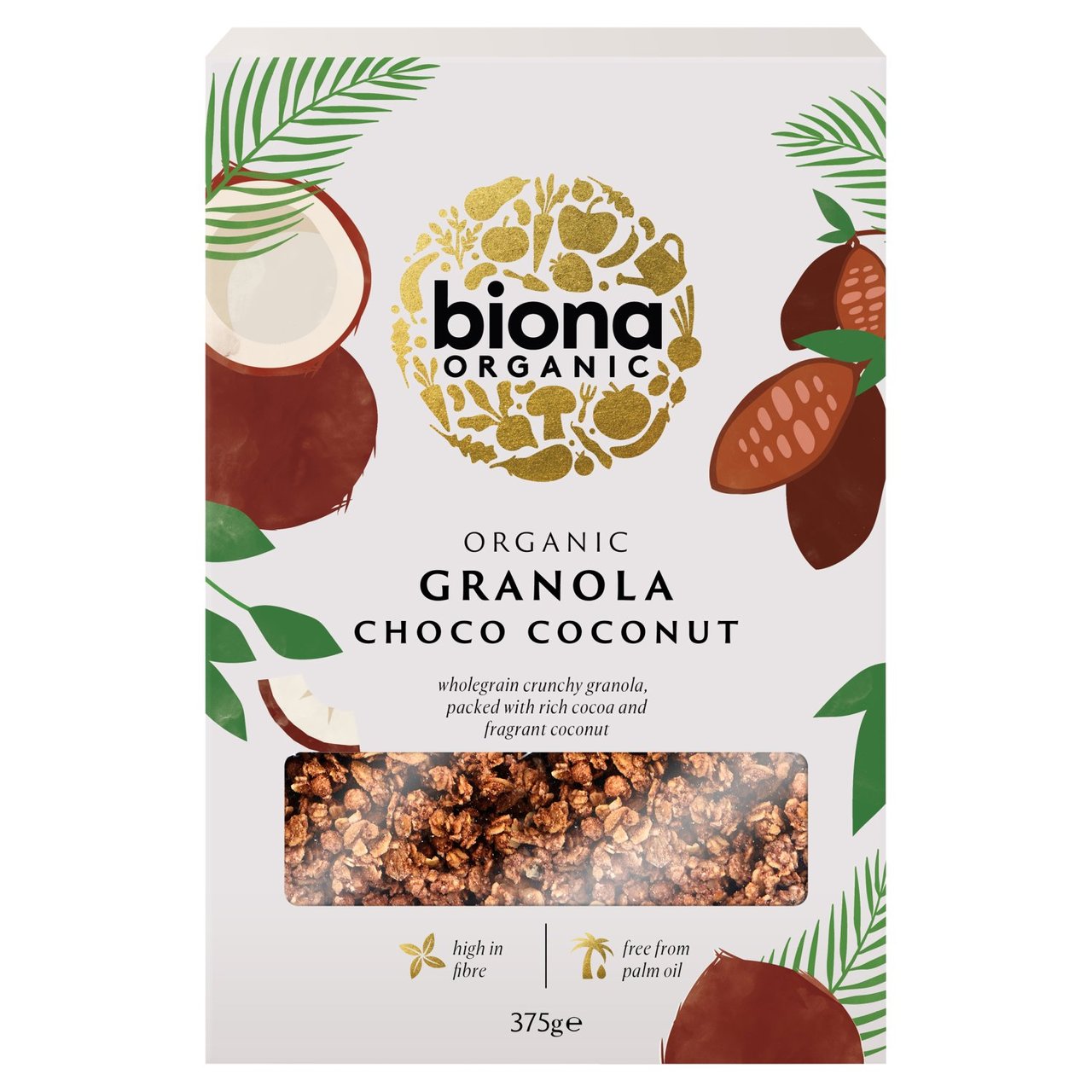 Biona Organic Choco-Coco Crunchy Granola 375g