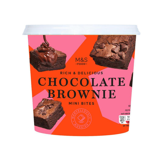 M&S Chocolate Brownie Mini Bites 235g