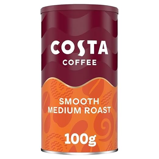 Costa Coffee Smooth Medium Roast (100g Tin)