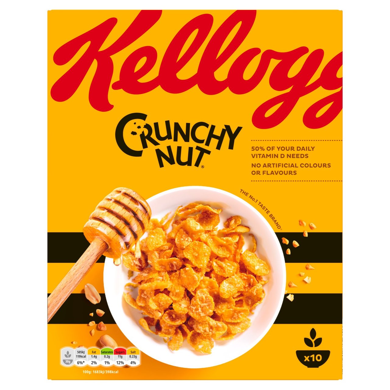 Kellogg's Crunchy Nut Original Breakfast Cereal 300g