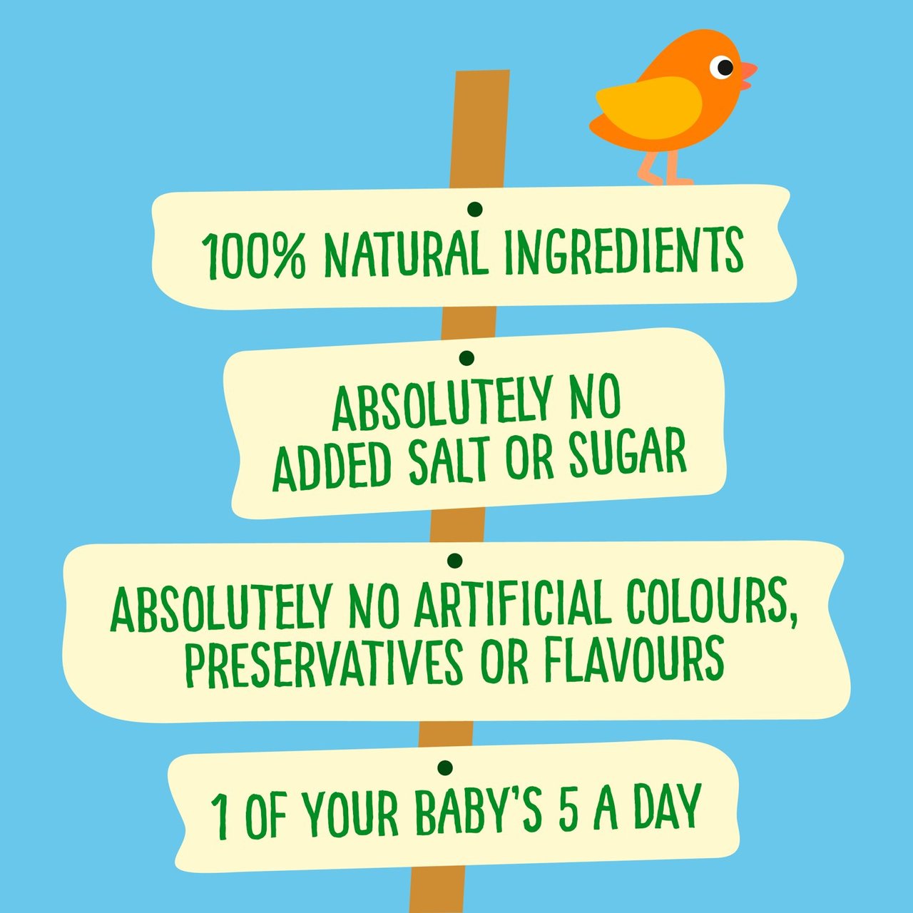 Heinz By Nature Carrot, Potato & Courgette Jar Baby Food 6+ Months 120g