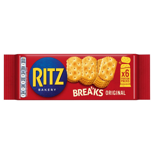 Ritz Breaks Original Crackers 6 x 31.6g