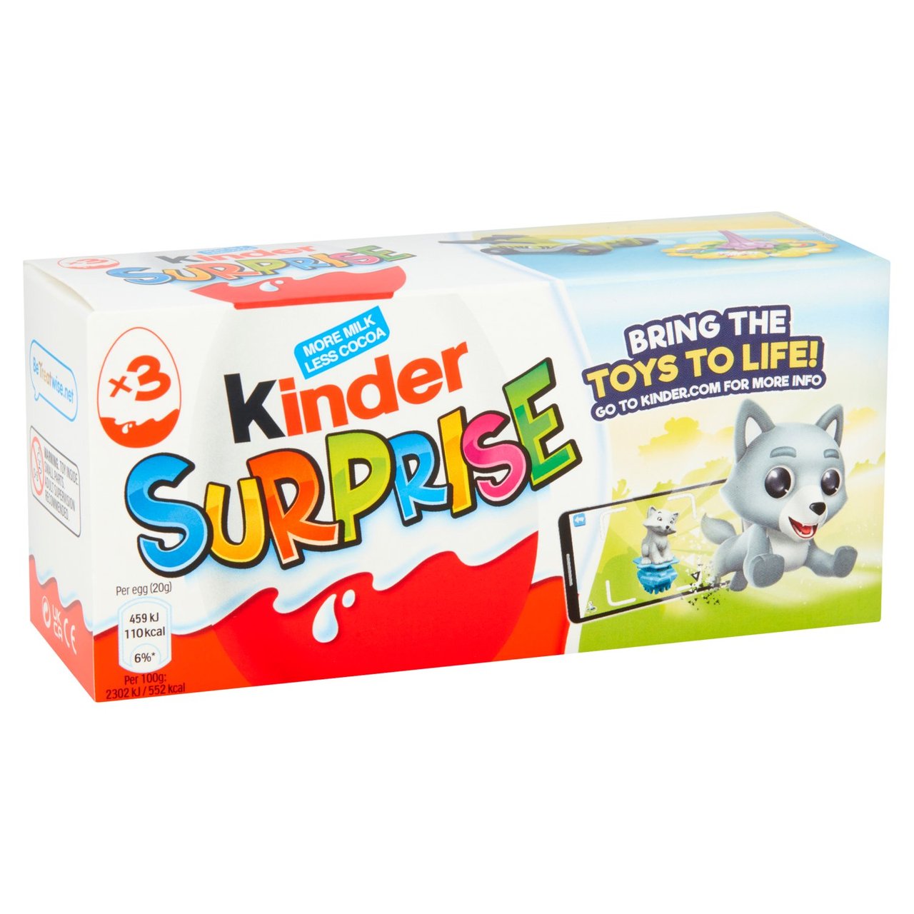 Kinder Surprise Eggs 3 per pack