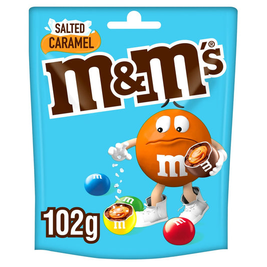 M&M's Salted Caramel Milk Chocolate Bites Bag 102g