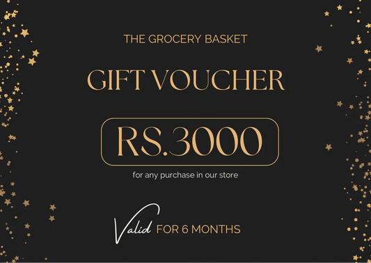 The Grocery Basket 3,000/= gift cards
