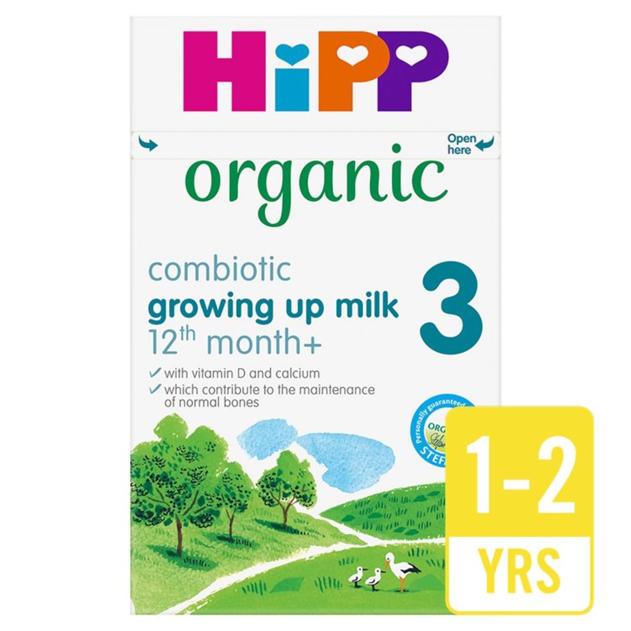 HiPP Organic 3 Growing up Baby Milk Powder Formula From 12 Months 600g