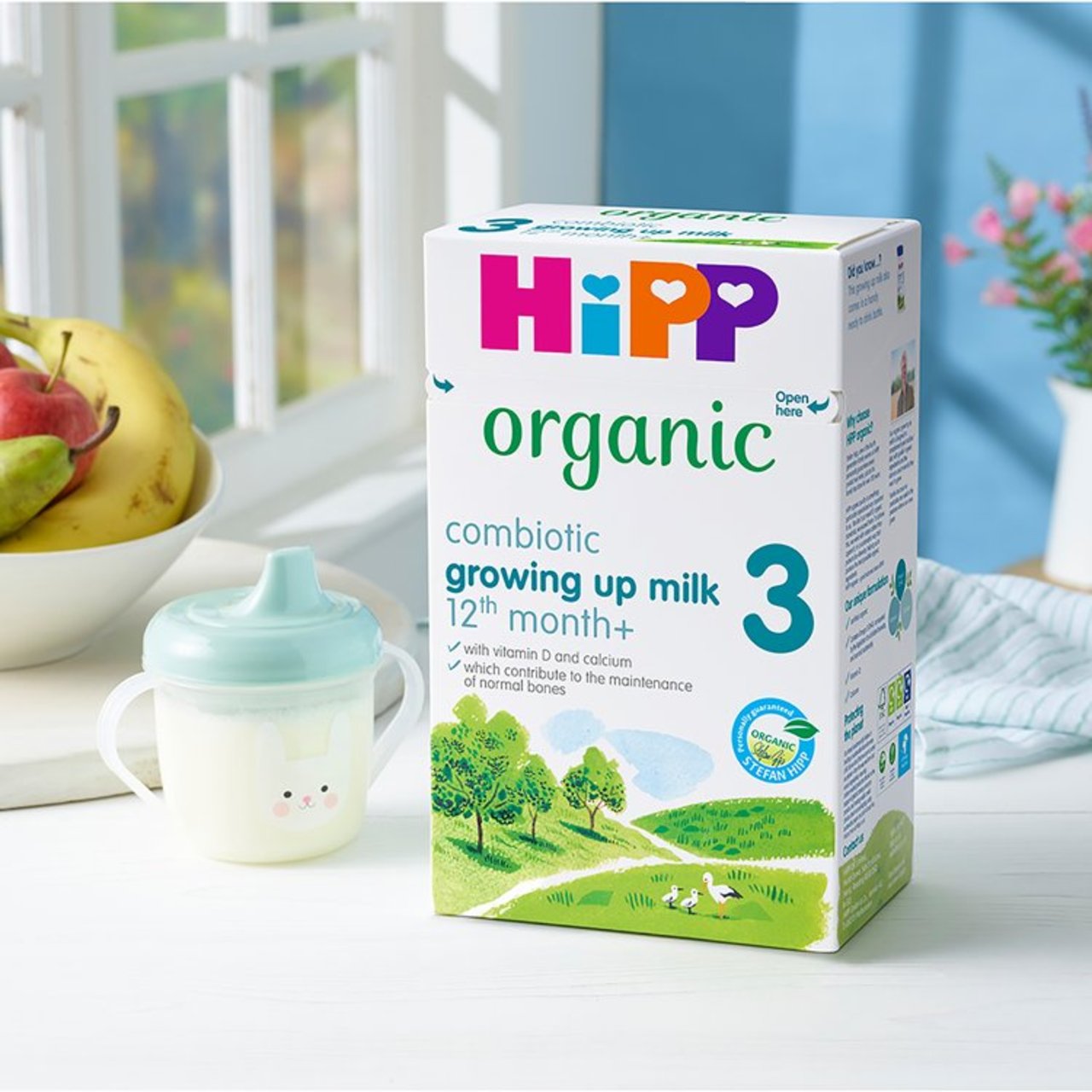 HiPP Organic 3 Growing up Baby Milk Powder Formula From 12 Months 600g