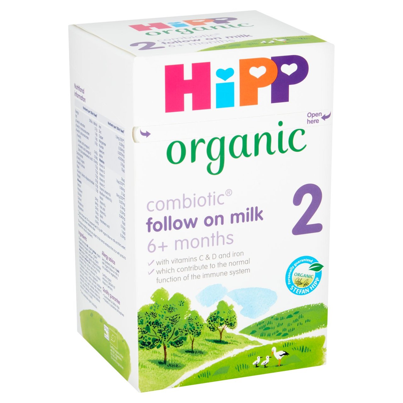 HiPP Organic 2 Follow on Baby Milk Powder Formula From 6 Months 800g