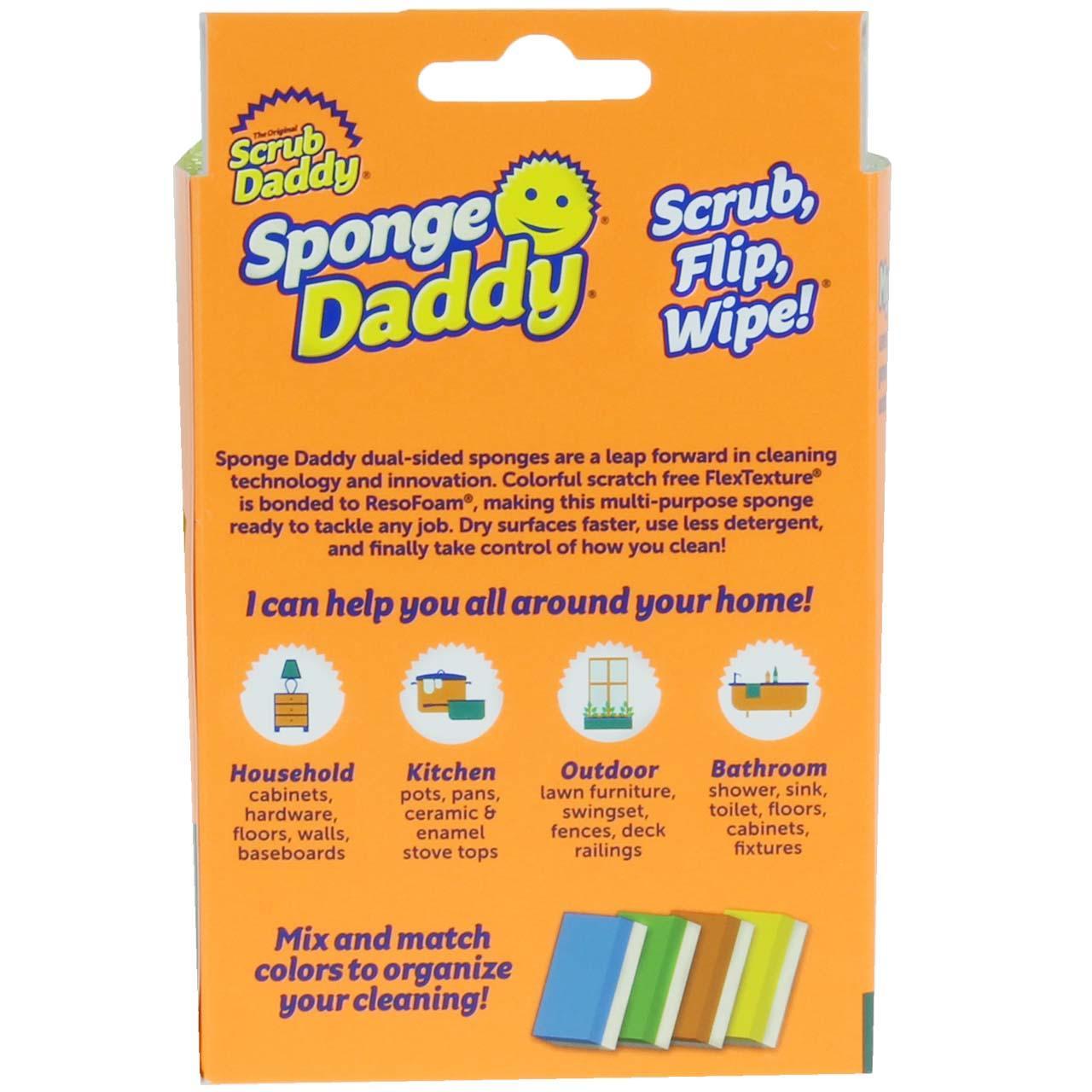 Scrub Daddy Sponge Daddy Colors 4 per pack