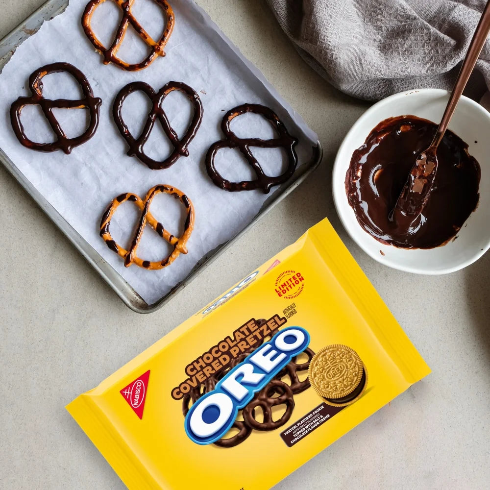 OREO Chocolate Covered Pretzel Sandwich Cookies
