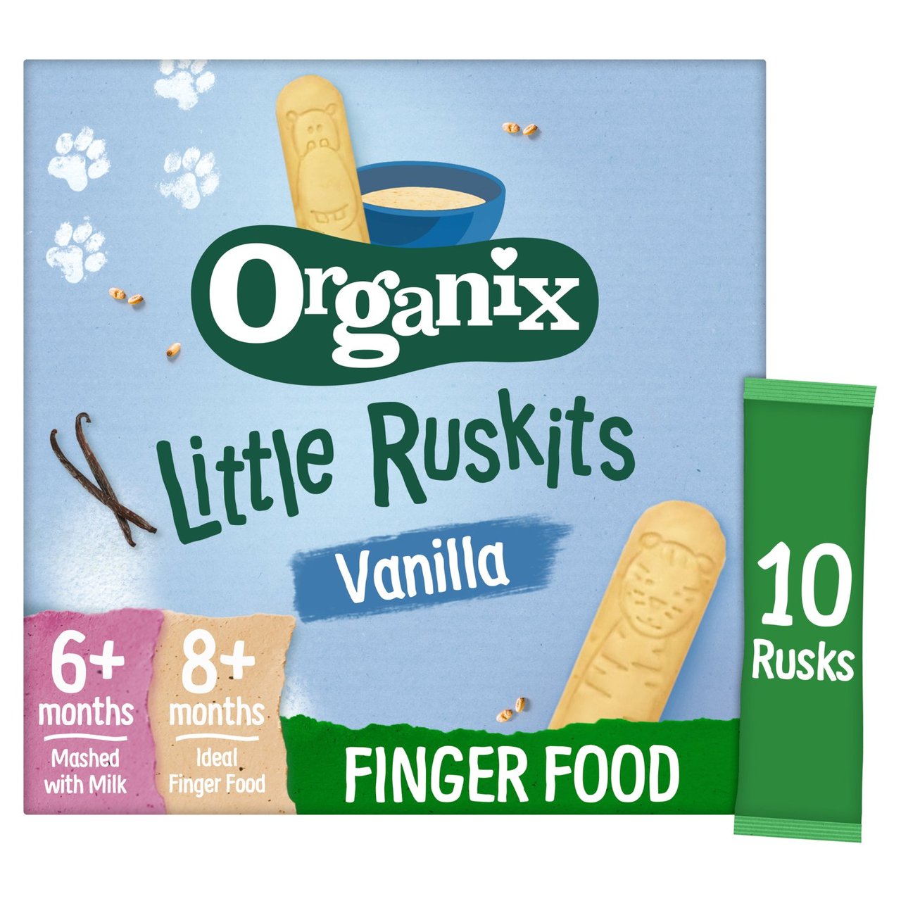 Organix Ruskits Vanilla 60g