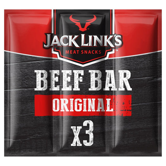 Jack Links Original Beef Bar 3 Pack 3 x 20g