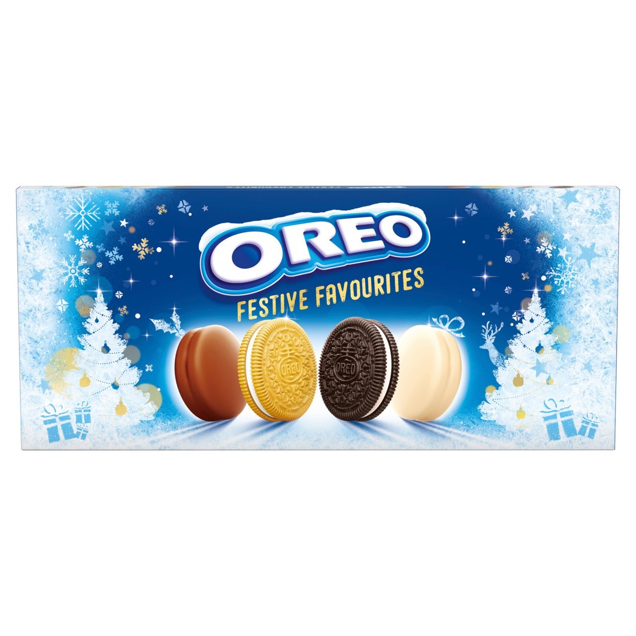 Oreo Festive Favourites Assorted Biscuit Selection Box 170g