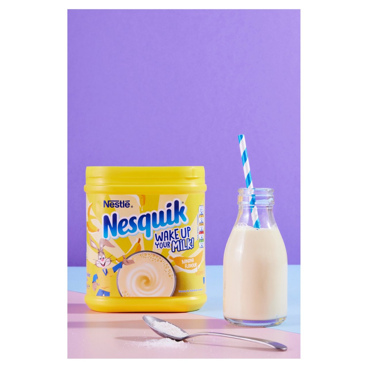 Nesquik Banana Milkshake Powder Tub 500g