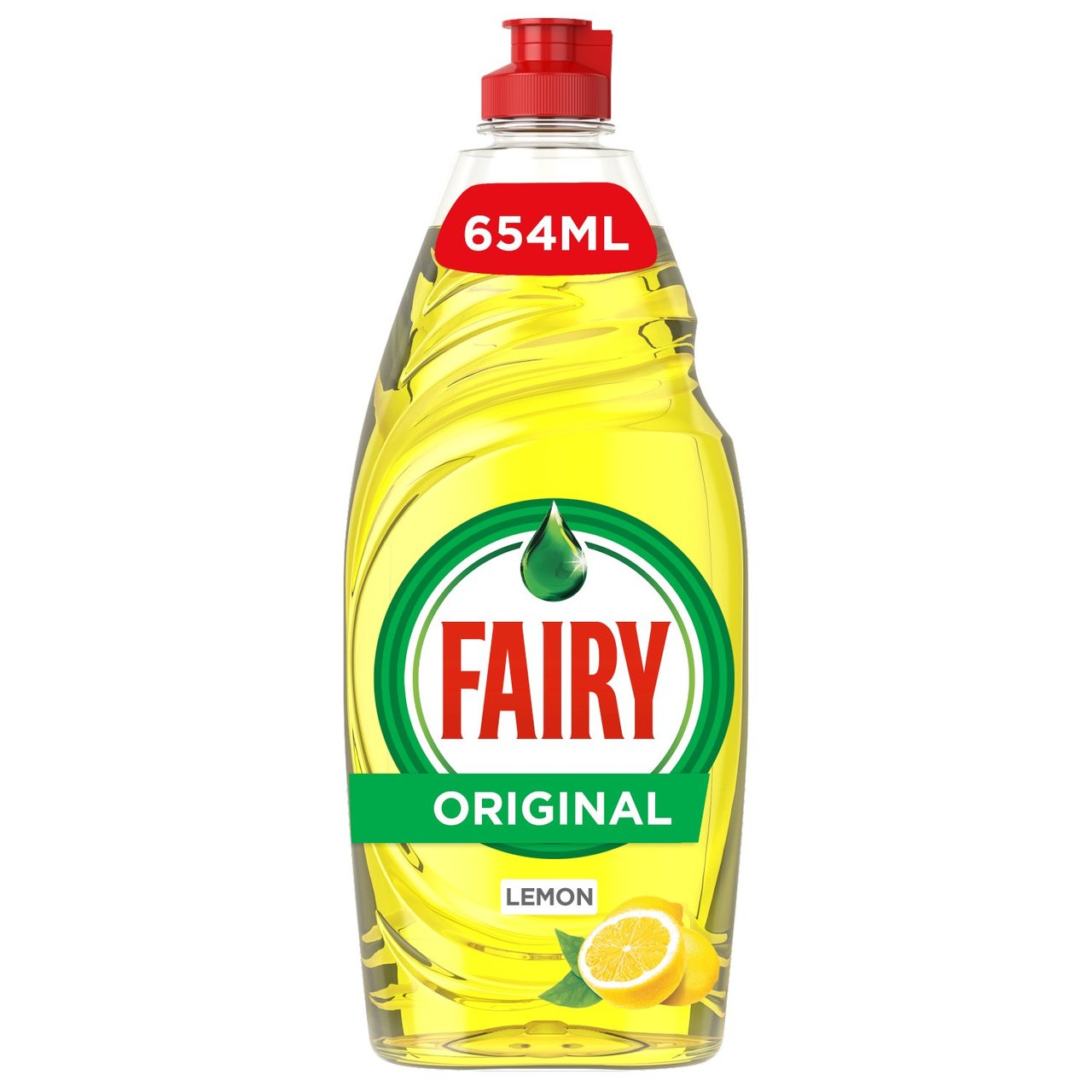 Fairy Lemon Washing Up Liquid 654ml