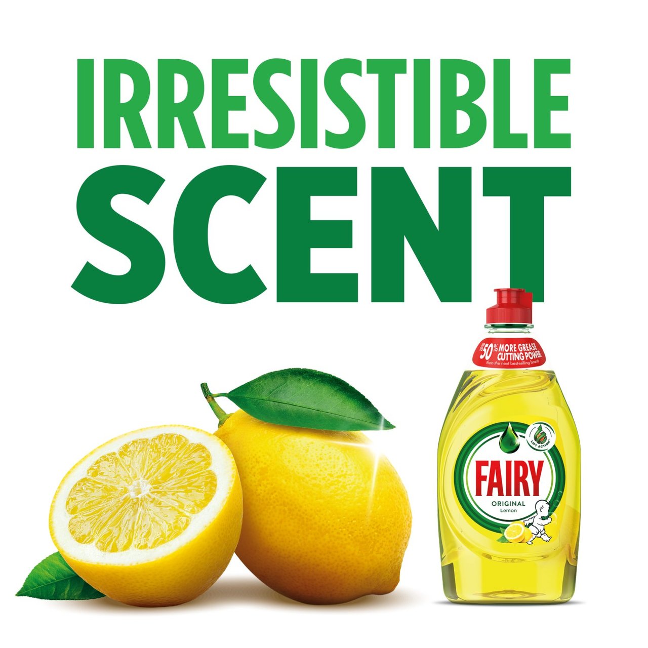 Fairy Lemon Washing Up Liquid 654ml