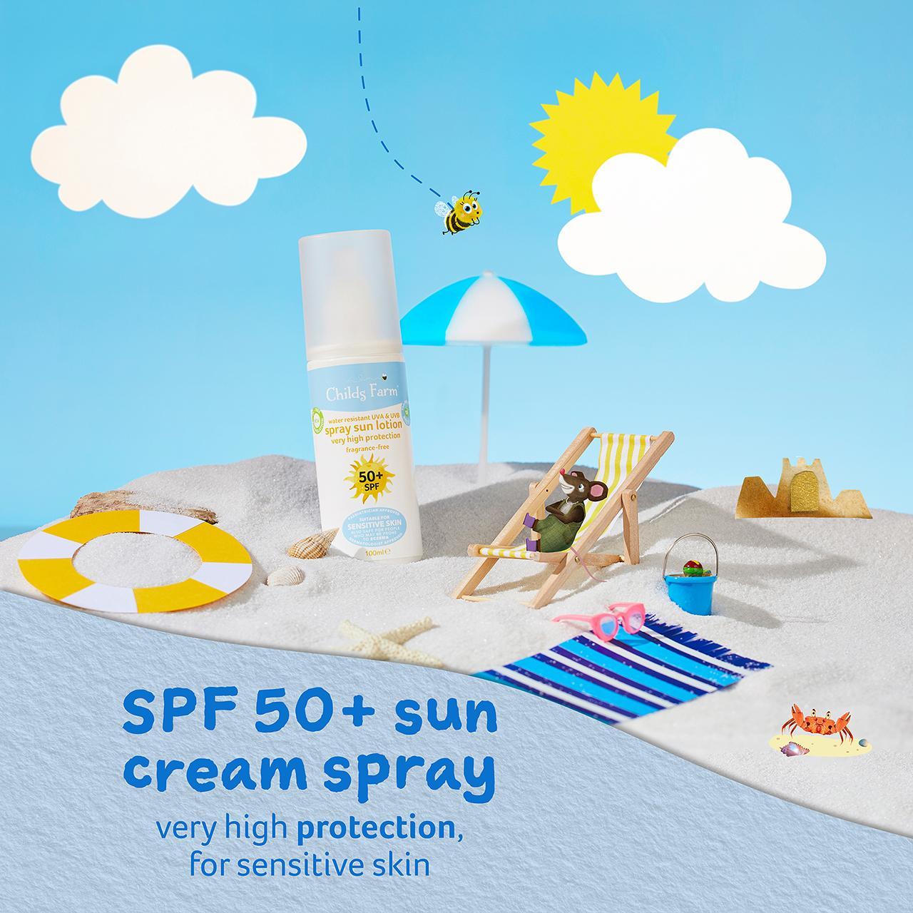 Childs Farm 50+SPF Sun Spray 100ml