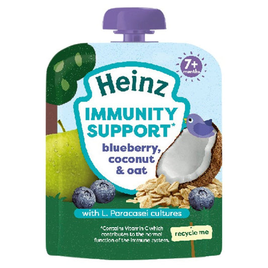 Heinz Immunity Support Blueberry Coconut & Oat 7M+ 85g