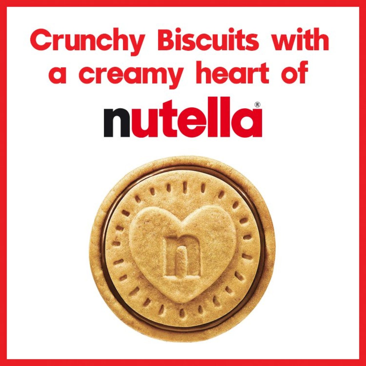 Nutella Biscuits Chocolate & Hazelnut Multipack 267g