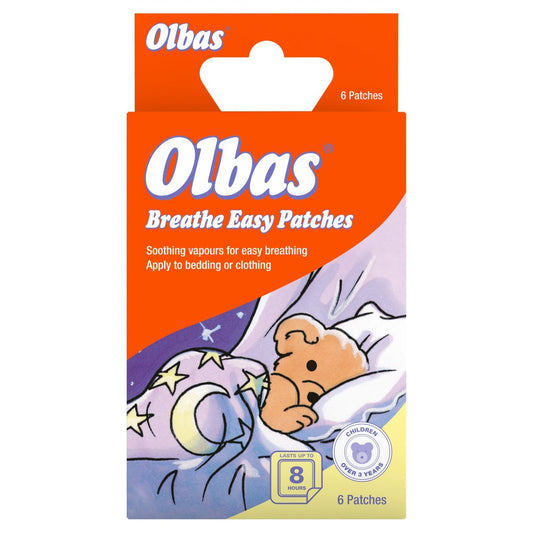 Olbas Breathe Easy Patches 6 per pack