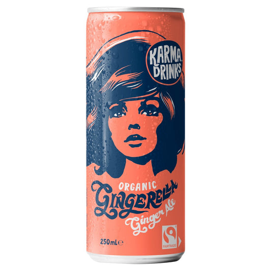 Karma Drinks Organic Gingerella Ginger Ale 250ml