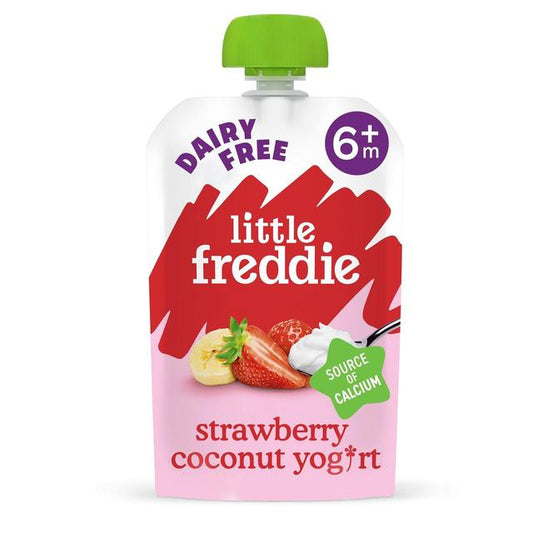 Little Freddie Organic Strawberry Dairy Free Yoghurt 90g