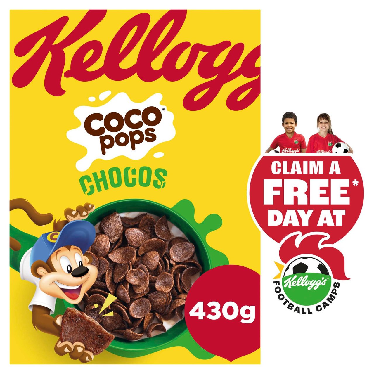 Kellogg's Coco Pops Chocos 430g