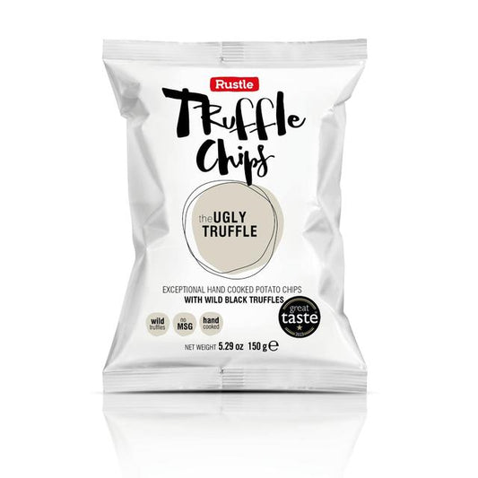 Rustle Hand Cooked Potato Crisps with Wild Black Truffles 150g