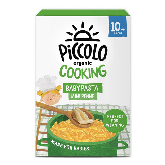 Piccolo Cooking Organic Mini Pasta Penne +10 months Baby & Toddler 200g