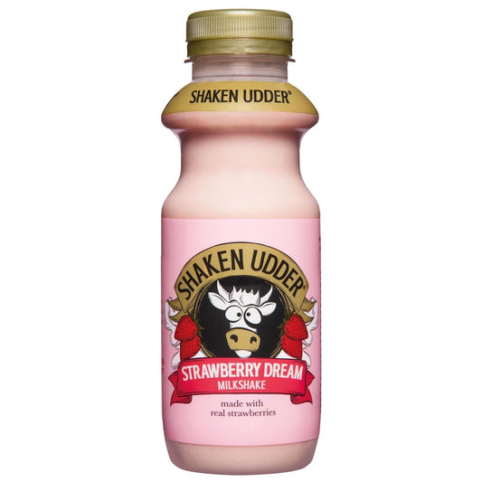 Shaken Udder Strawberry Dream Milkshake 330ml