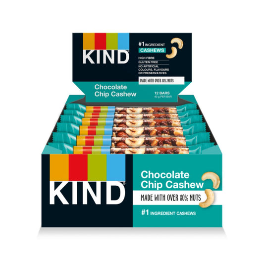 KIND Chocolate Chip Cashew Snack Bar 40g