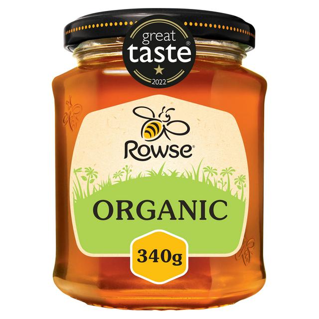 Rowse Organic Clear Honey 340G