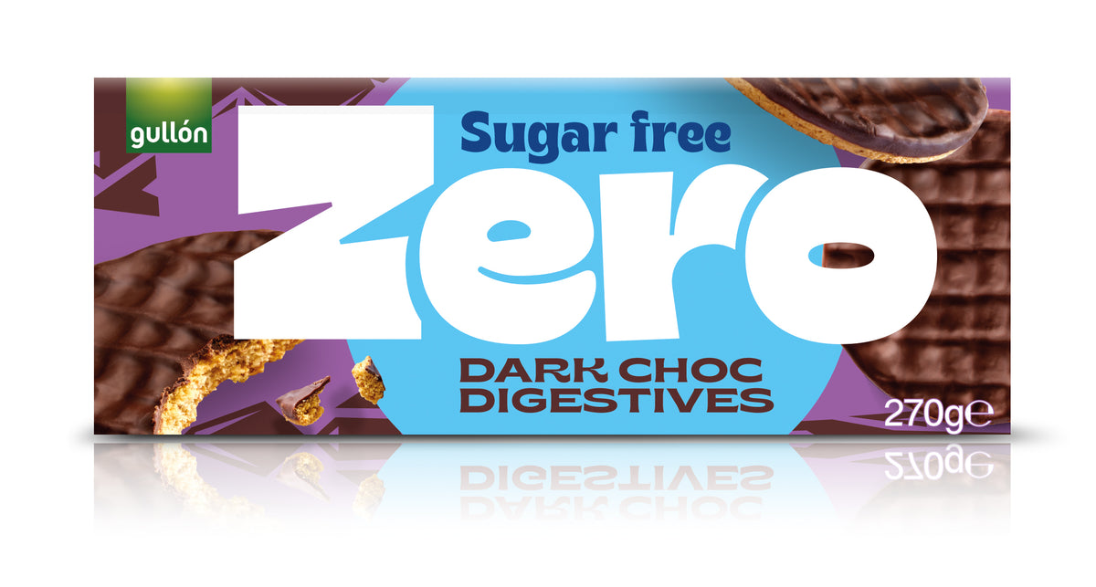 Gullon Zero Sugar Free Dark Chocolate Digestive 270g