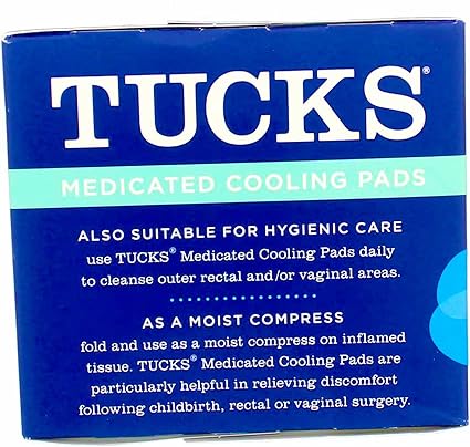 TUCKS Medicated Cooling Pads 100 Count (Pack of 3)