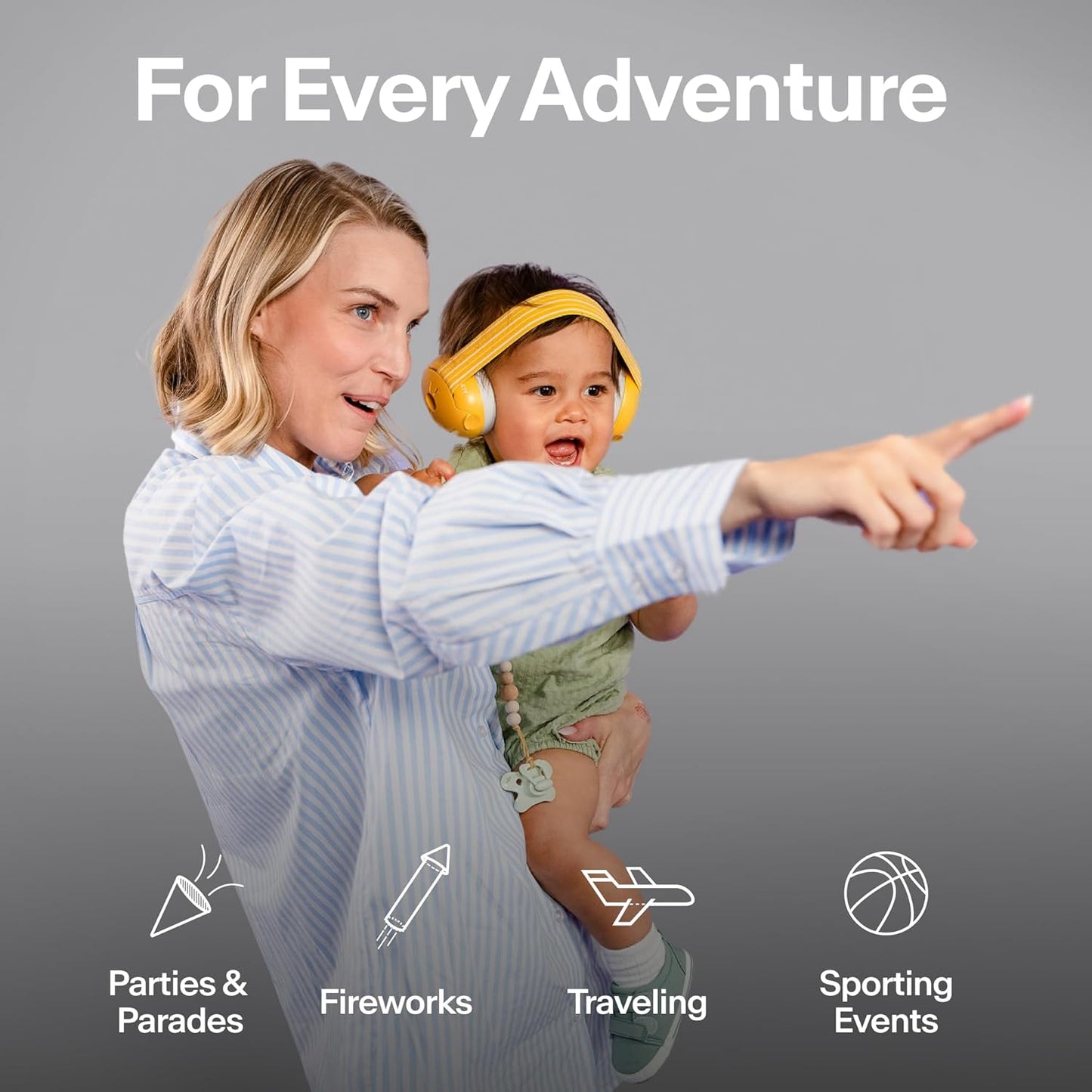 Alpine Muffy Baby Ear Protection for Babies and Toddlers up to 36 Months