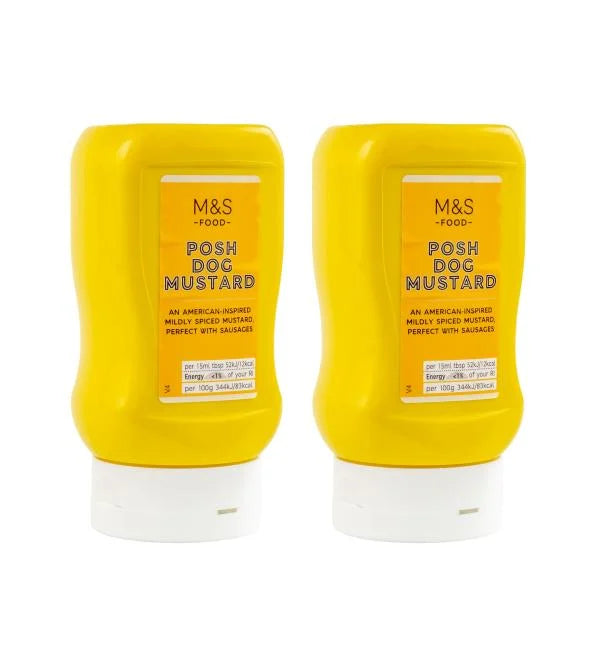 M&S POSH DOG MUSTARD 300G