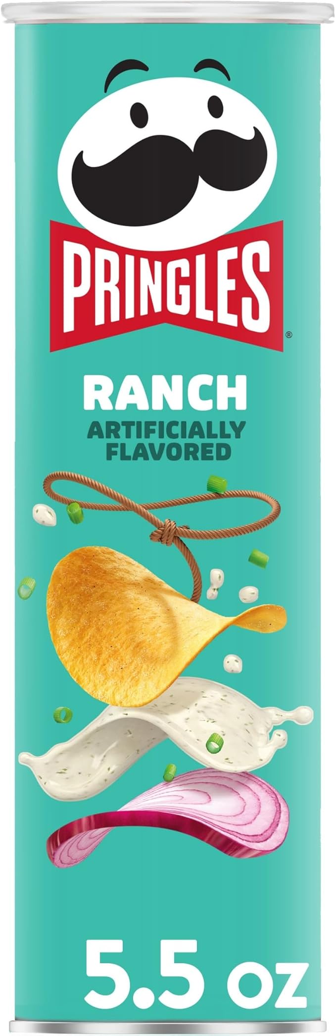 Pringles RANCH Flavored Potato Chips Crisps
