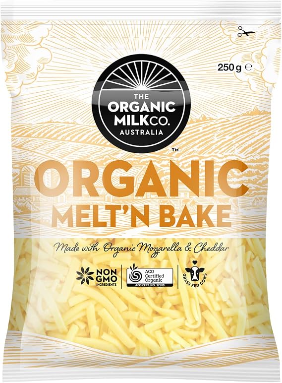The Organic Milk Co. Australia Organic Melt'n Bake Cheese 250g