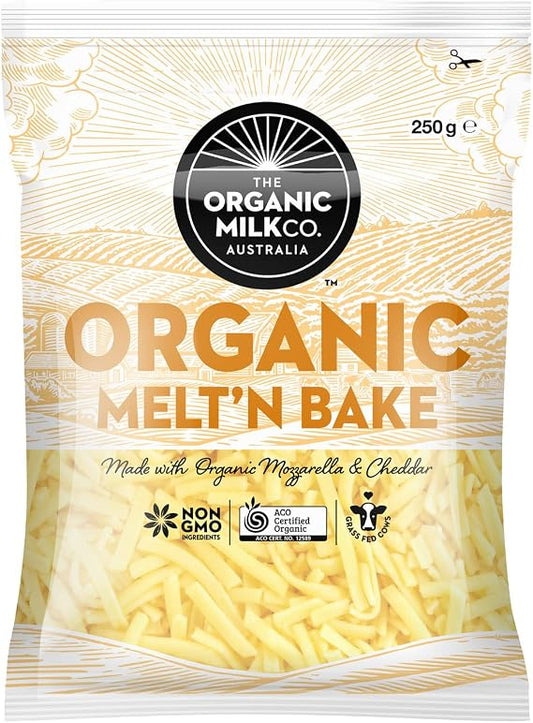 The Organic Milk Co. Australia Organic Melt'n Bake Cheese 250g