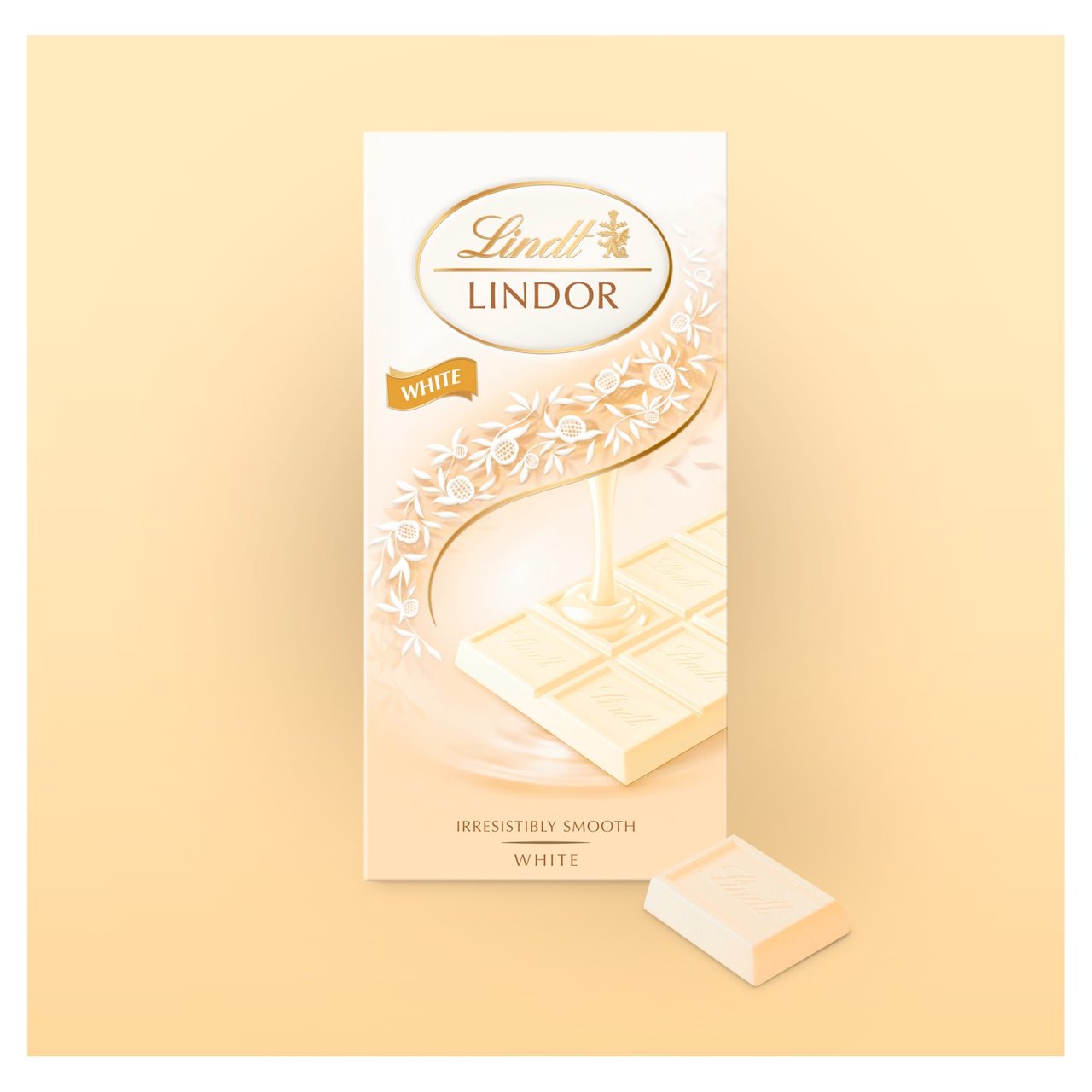 Lindt Lindor White Bar 100g