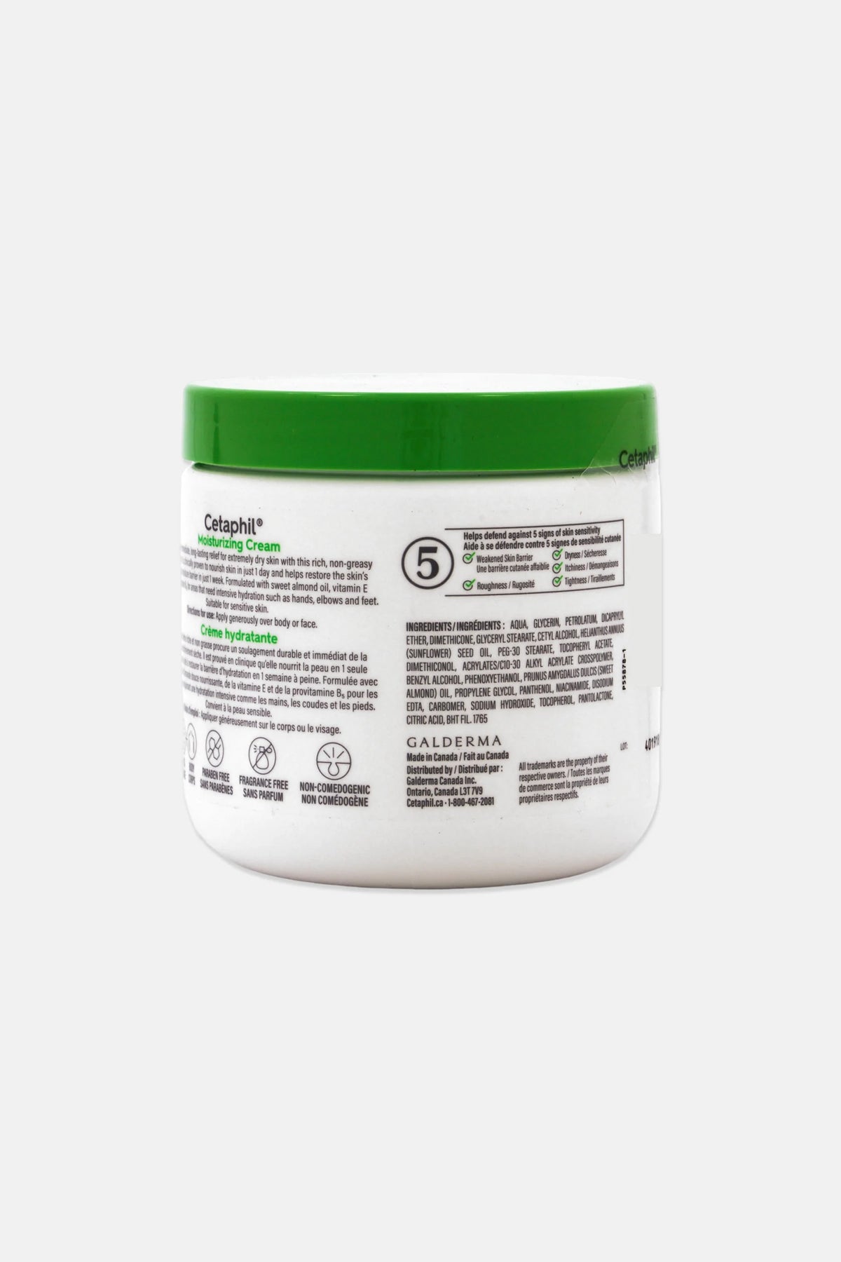 Cetaphil Moisturizing Cream Very Dry To Normal Skin 453g