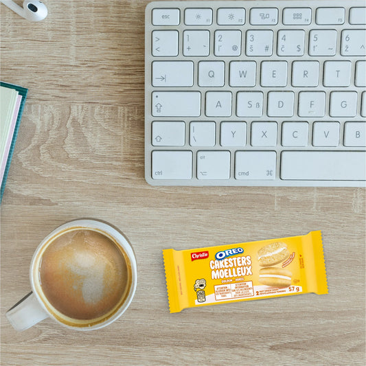 OREO Cakesters Soft Snack Cakes, 5 57g Snack Packs, Golden, 285 g