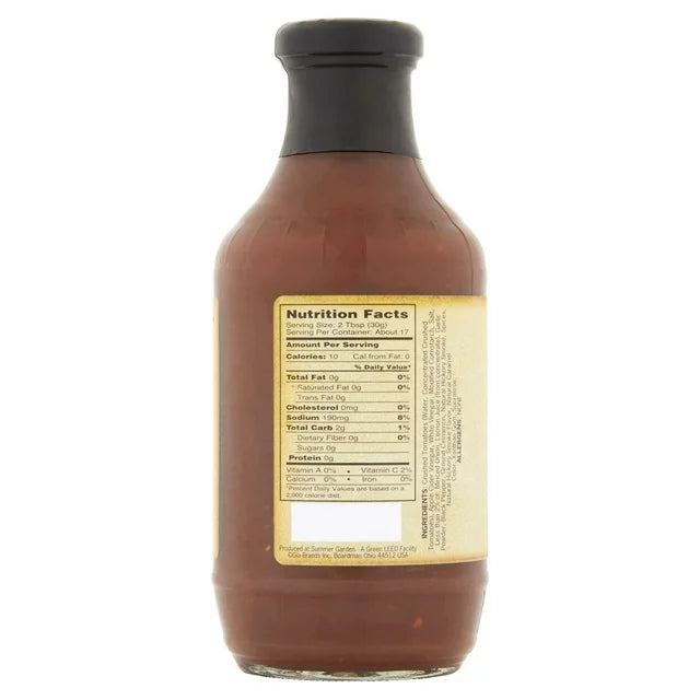 G Hughes Smokehouse Hickory Flavored BBQ Sauce, 18 oz