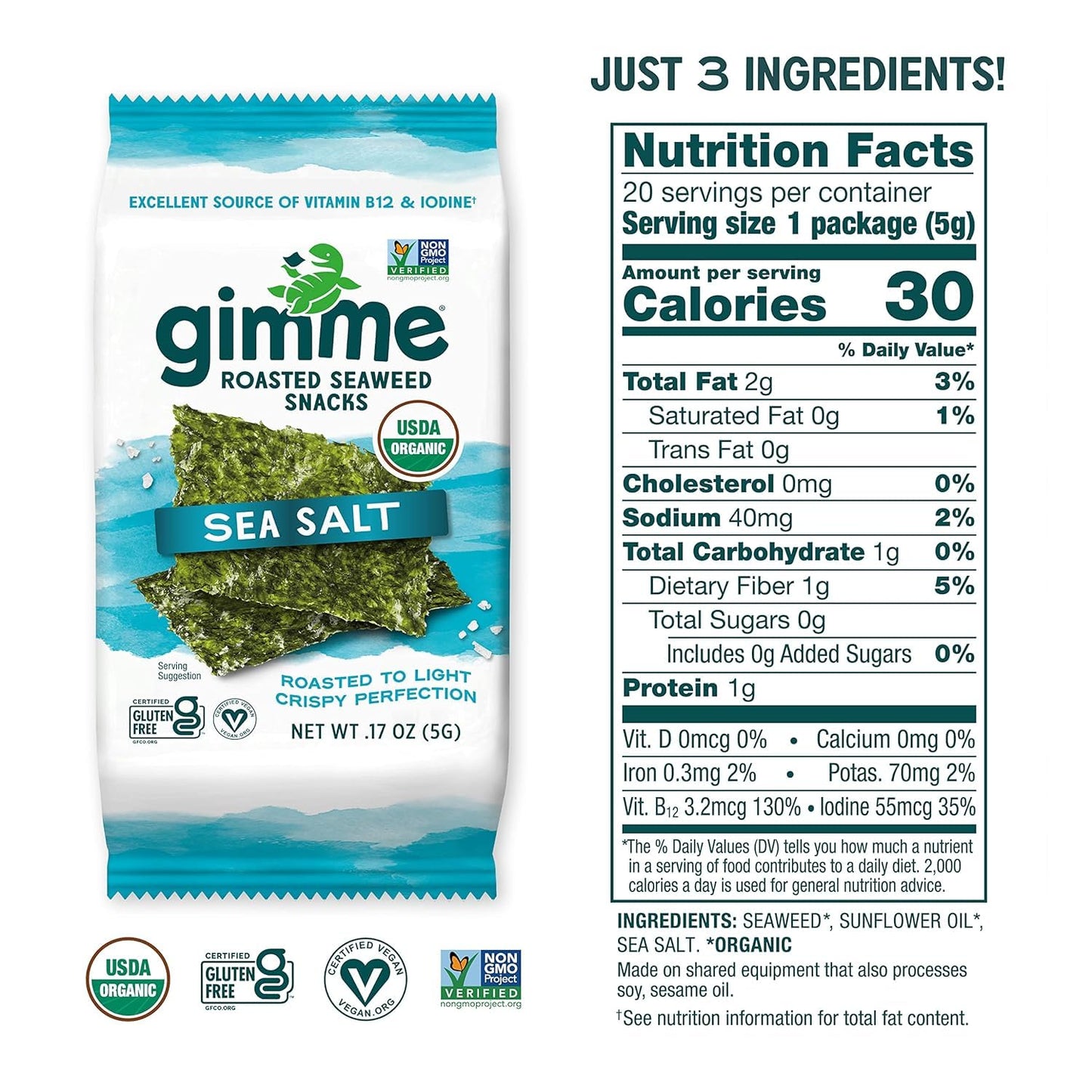 Gimme Seaweed - Sea Salt