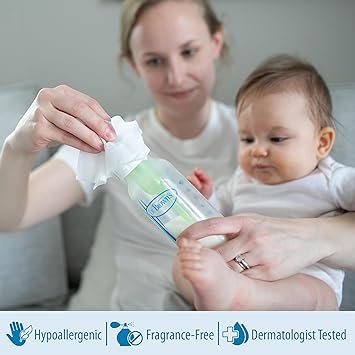 Dr. Brown's Pacifier and Bottle Wipes, 40 Count