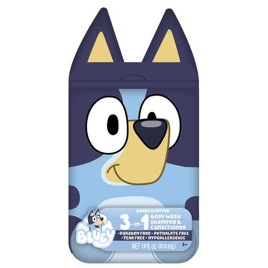 Bluey 3in1 Shampoo, Conditioner and Body Wash