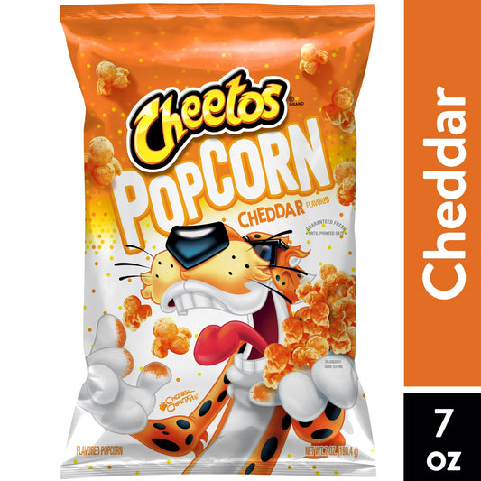 Cheetos Popcorn Flavored Popcorn Cheddar Flavored, 7 oz